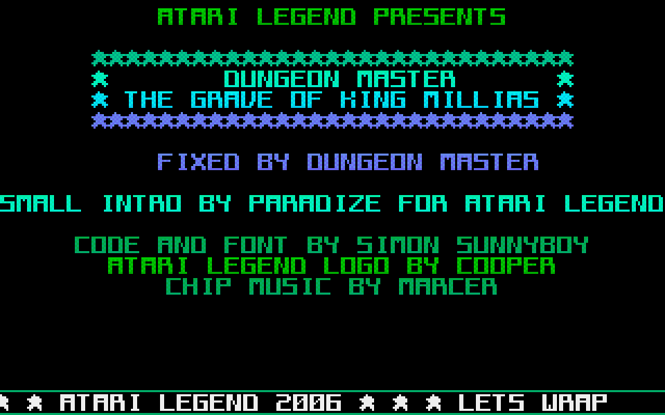Dungeon Master Data Disk - The Grave of King Millias — screenshot 1